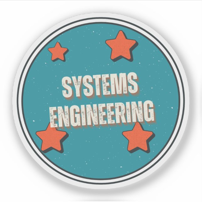 Adesivo Engenharia de Sistemas (Frente)