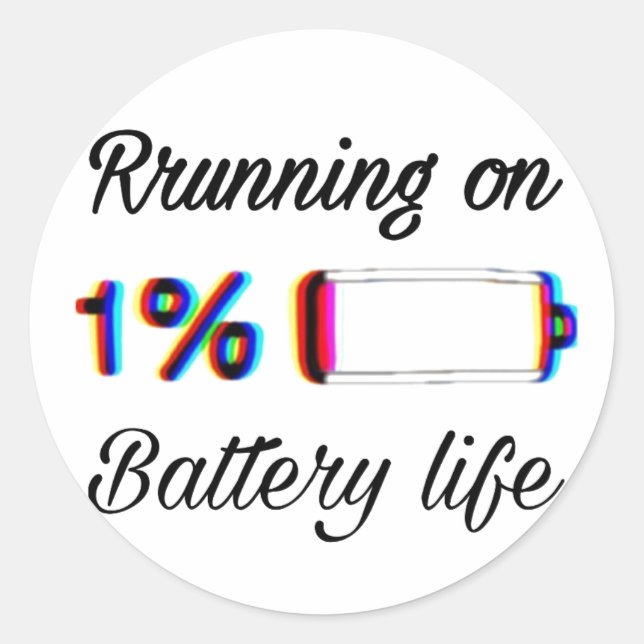 adesivo engraçado/ 1 polegada (Frente)