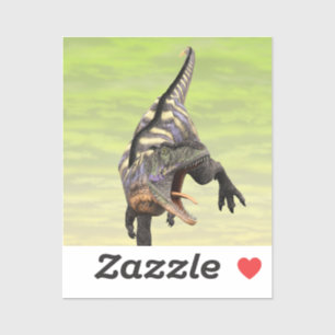 Adesivo Engraçado Aucasaurus Dinossaur - Perfeito para Din