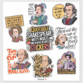 Adesivo Engraçado Citação de Humor Insulto