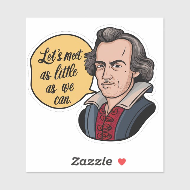 Adesivo Engraçado Citação de Humor Insulto (Folha)