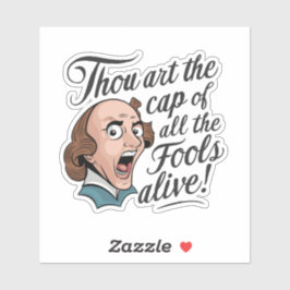 Adesivo Engraçado Citação Insultante Sass Humor