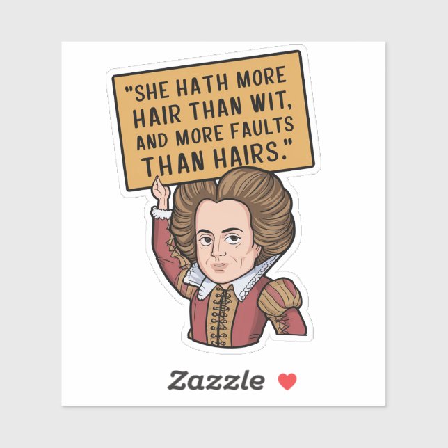 Adesivo Engraçado Colorir Um Insulto Humor (Folha)