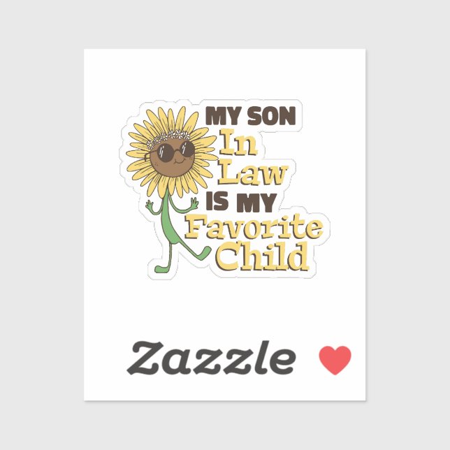 Adesivo Engraçado Meu Filho De Direito É Minha Mãe De Famí (Folha)