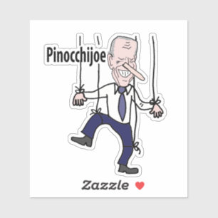 Adesivo Engraçado político Anti Joe Biden Pun