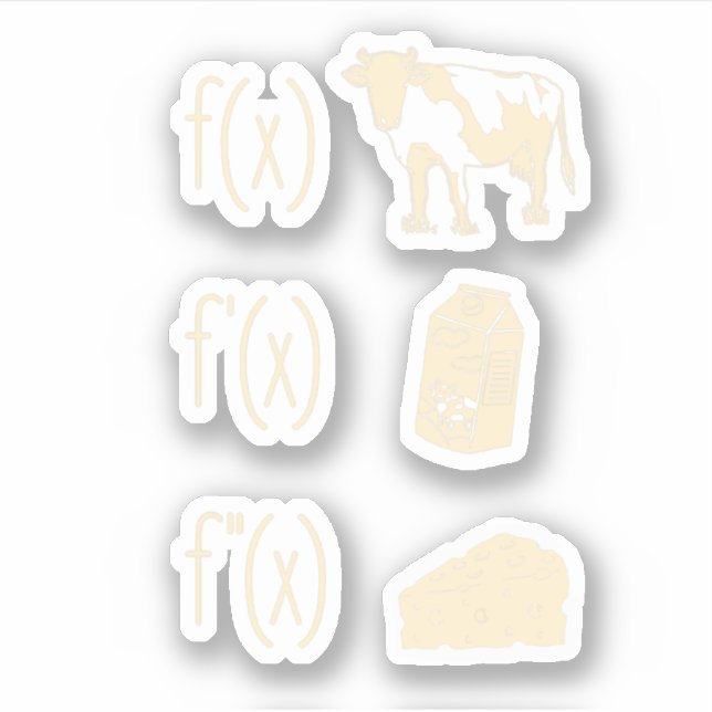 Adesivo Engraçado Professor De Matemática Arte Para Mulher (Frente)