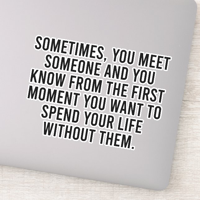 Adesivo Engraçado Sarcástico Introduz Humor Dizendo (Detalhe)