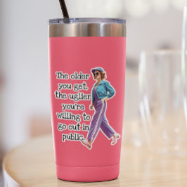 Adesivo Engraçado Velho, você ganha a Sarcastic Retro Hous