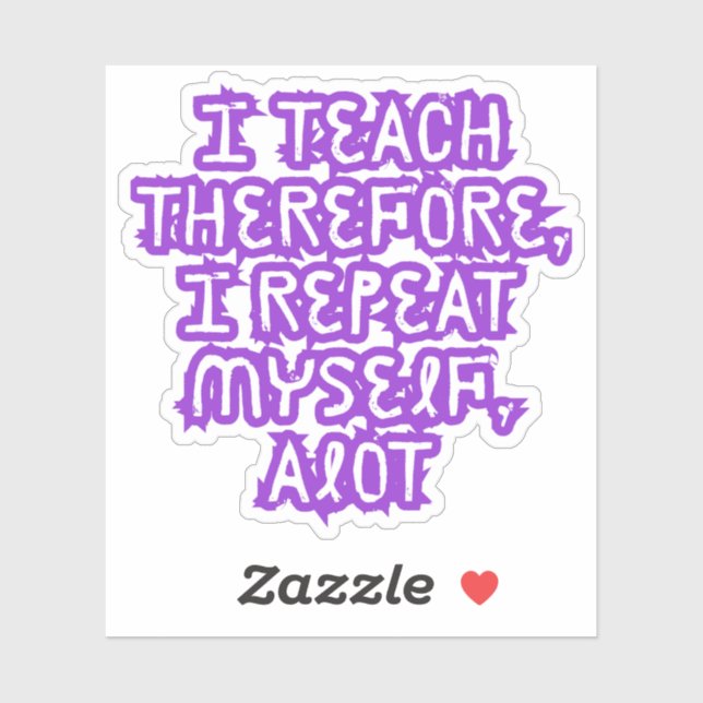 Adesivo Ensino Por Isso, Repetirei-Me. (Folha)