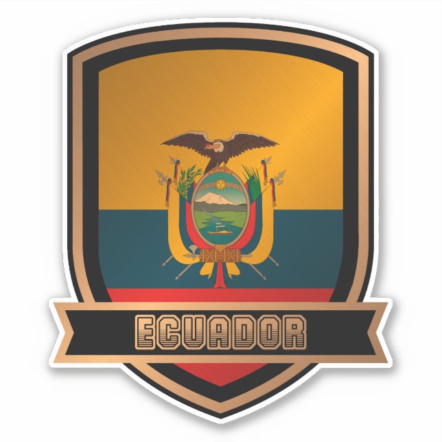 Adesivo Equador (Frente)