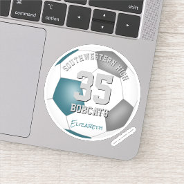 Adesivo Equipe de cinzas colorida crianças favores de banq