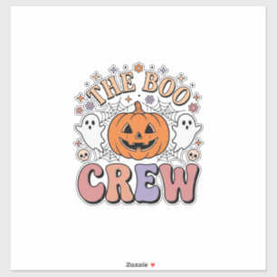Adesivo Equipe de Fantasmas de Halloween Fofa Assustadora