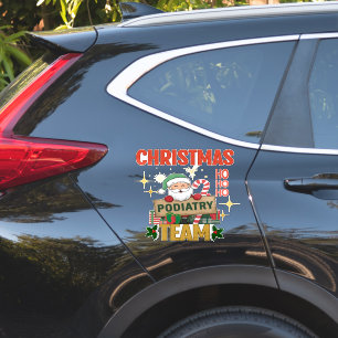 Adesivo Equipe de Podiatria de Natal - Profes Festivos De