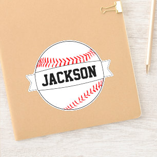 Adesivo Equipe Personalizada do Baseball ou Festa Esportiv