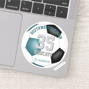 Adesivo Equipe preta de chá colorido crianças favores do b