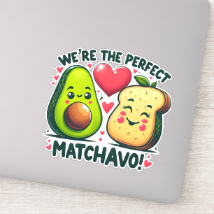 Adesivo Eram os Casais Adoráveis do Perfeito Matchavo