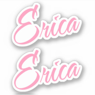 Adesivo Erica Decorative Name (Nome decorativo da érica) n
