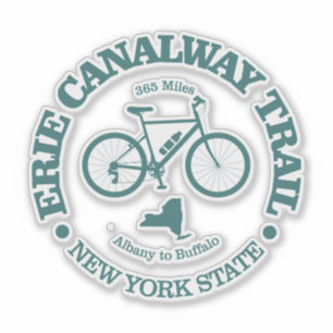 Adesivo Erie Canalway Trail (ciclismo)