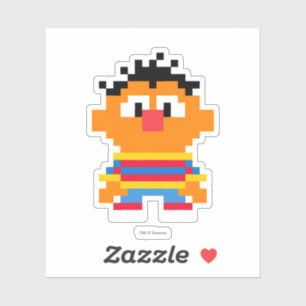 Adesivo Ernie Pixel Art