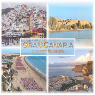 Adesivo ES Gran Canaria - Las Palmas - Dunas de Maspalomas