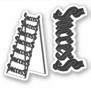 Adesivo Escada de Sucesso