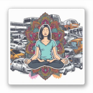 Adesivo Escape Meditativo