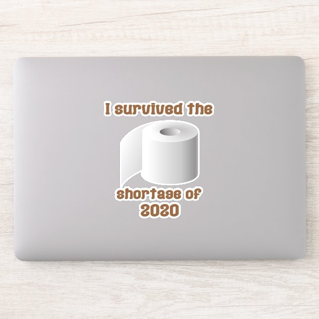 Adesivo Escassez de papel na ferramenta (Computador)