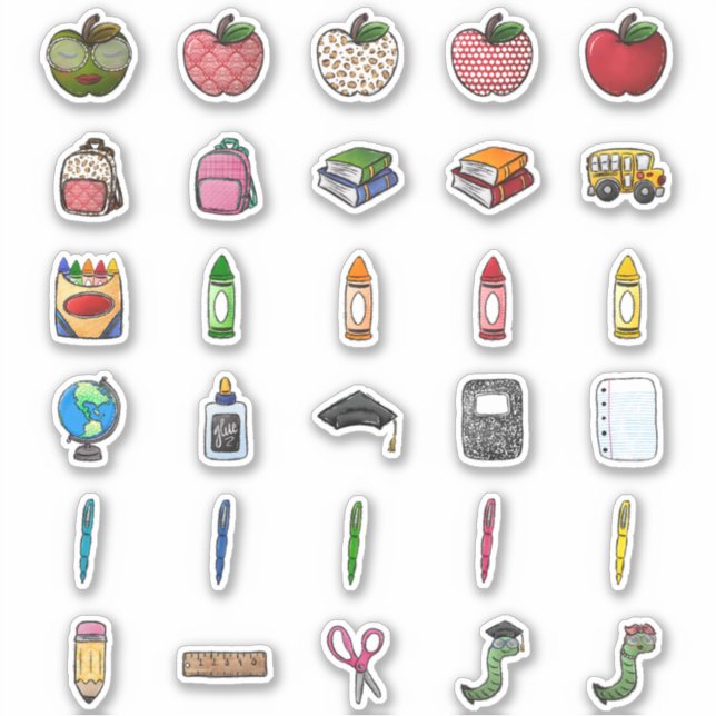 Adesivo Escolas de Professores Cotidianas Pareciam Autocol (Frente)