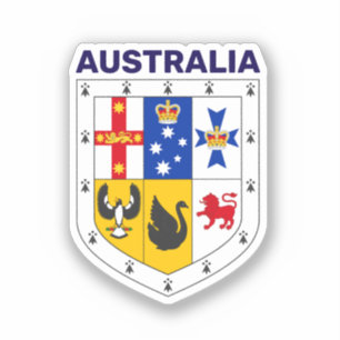 Adesivo Escudo da Austrália