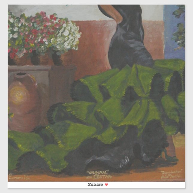 Adesivo Esmeralda (Folha)