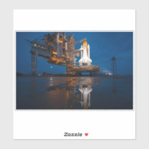 Adesivo Espaçador de Shuttle Azul no Carregamento de Lan