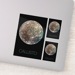 Adesivo Espaço Exterior, Cosmos, Sistema Solar, Callisto d