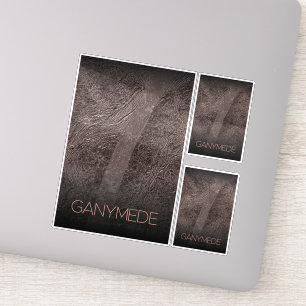 Adesivo Espaço Exterior, Cosmos, Sistema Solar, Ganmede Lu