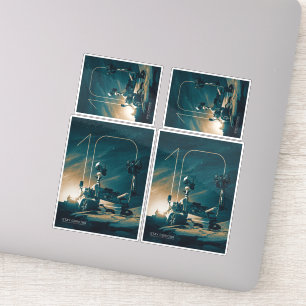 Adesivo Espaço Exterior, Sistema Solar, 10 anos de Curiosi