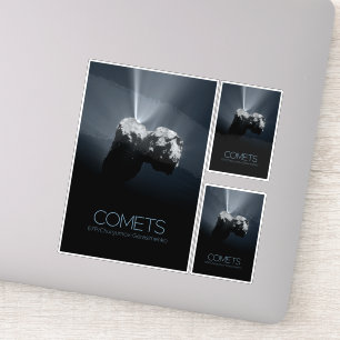 Adesivo Espaço Exterior, Sistema Solar, Cosmos, Cometas, 6