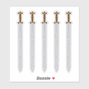 Adesivo Espada Celta Antiga