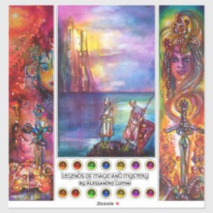 Adesivo Espadas Epic, Excalibur, Durendal, Cavaleiros Medi