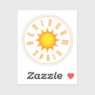 ADESIVO ESPANHA BENIDORM SUN