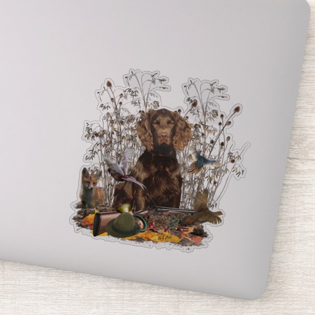 Adesivo Espanhol alemão, Wachtelhund (Detalhe)