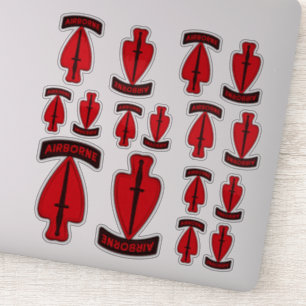 Adesivo Especiais Ops de Veteranos do Exército USASOC