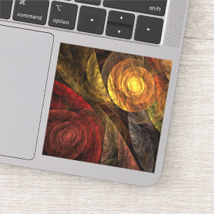 Adesivo Espiral da Abstrato de Arte da Vida