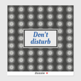 Adesivo Espiral Preto E Branco