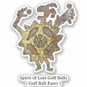 Adesivo Espírito das Bolas de Golfe Perdidas