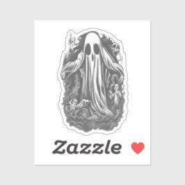 Adesivo Espírito do Dia das Bruxas 8, horrível, assustador