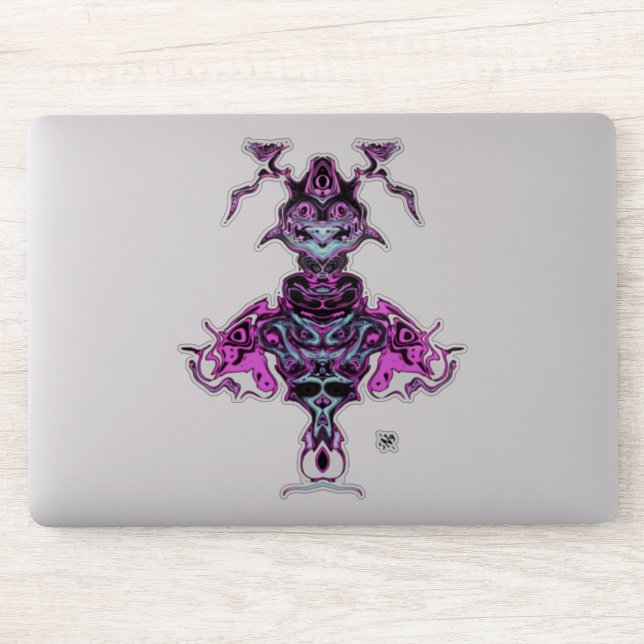 Adesivo Espírito (ou frango muito estranho) v2 (Computador)