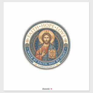 Adesivo Espiritualidade Contemplativa Monástica de Jesus G