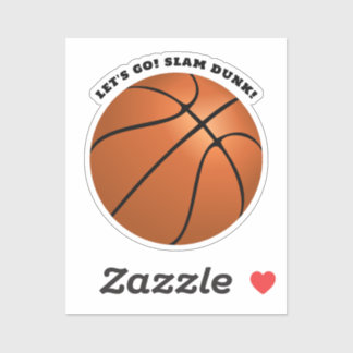 Adesivo Esportes de Bola de Basquete