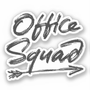 Adesivo Esquadrão do Escritório