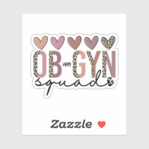 Adesivo Esquadrão OB GYN
