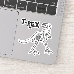 Adesivo Esqueleto T-REX
